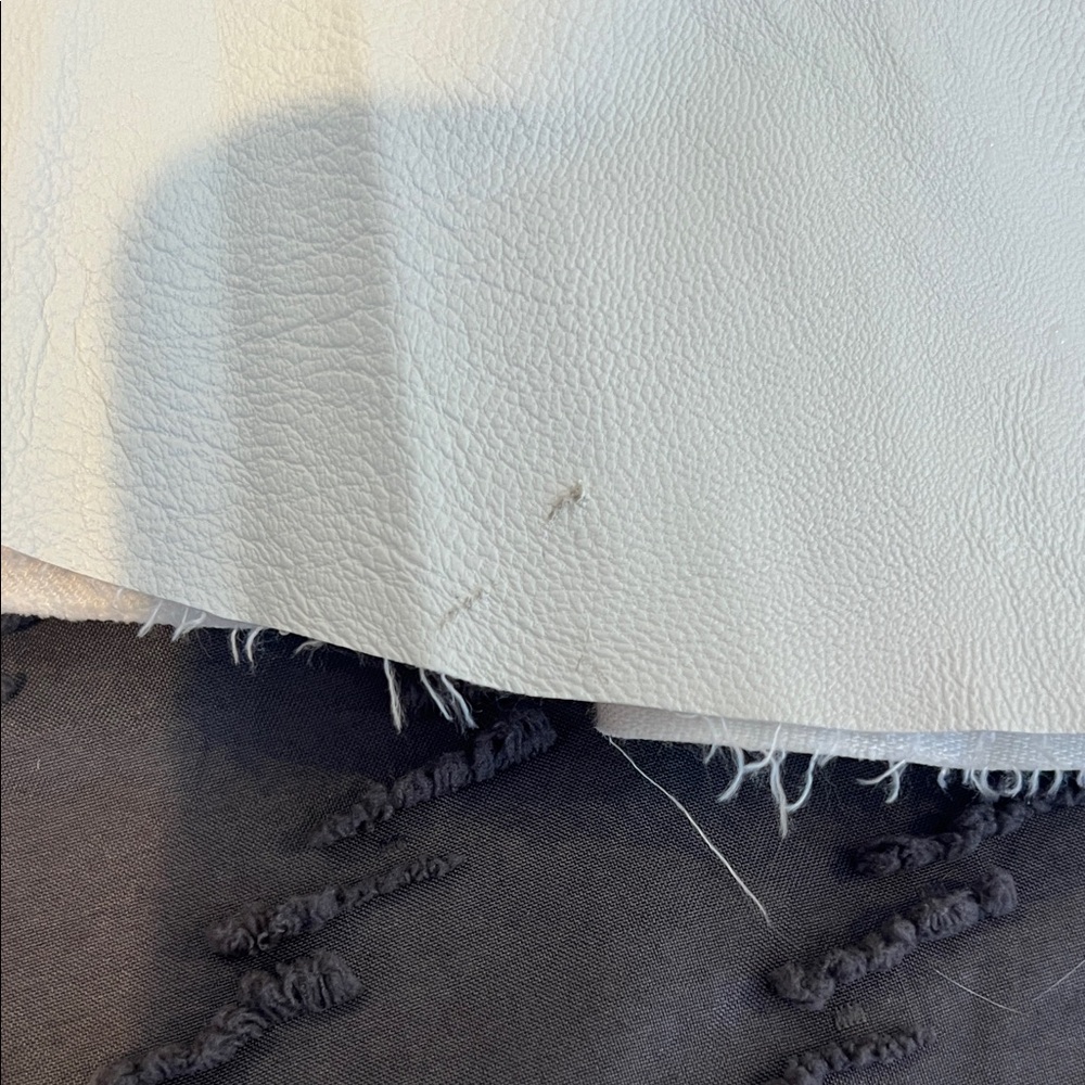 Zara Cream Ruffle-Hem Mini Skirt - Picture 5 of 5